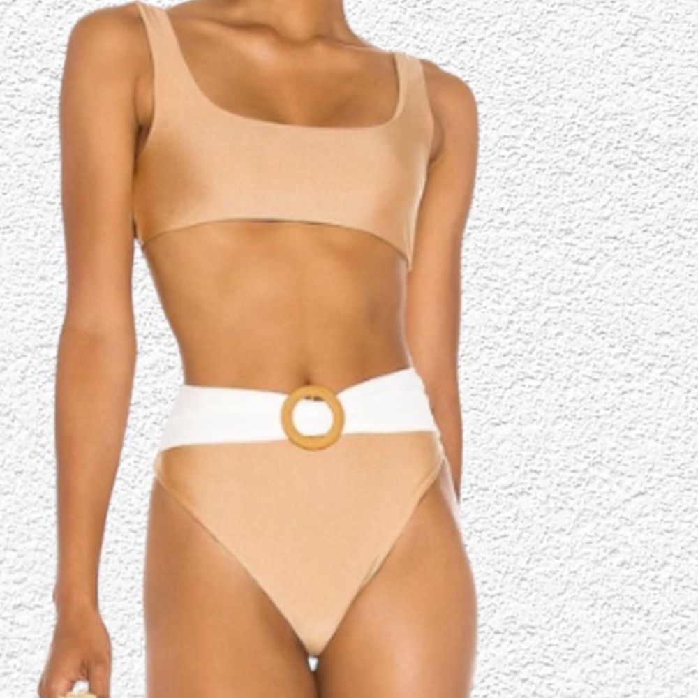 NWT high waisted swimsuit set